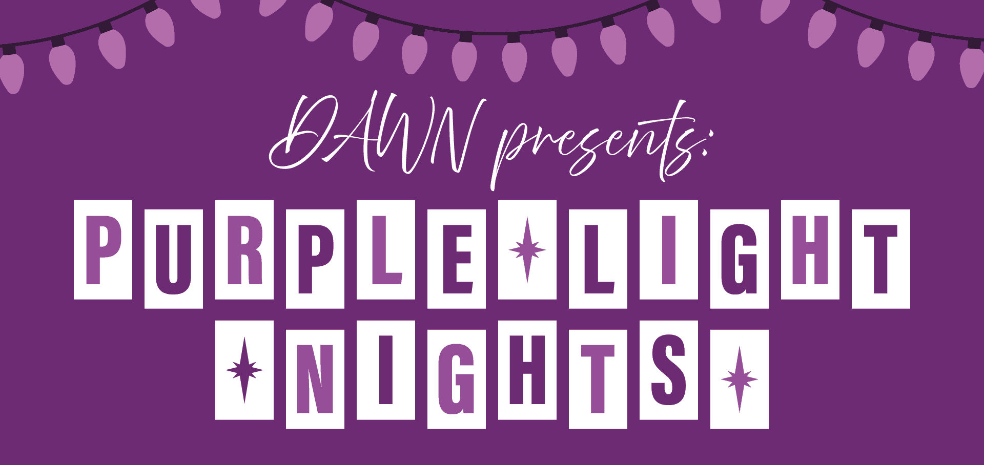 Dawn Presents Purple Light Nights