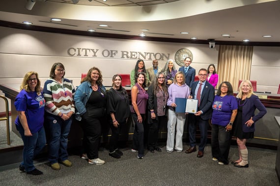 Domestic Violence Awareness Month 2026, Purple Light Nights Walk, October 5, 2026